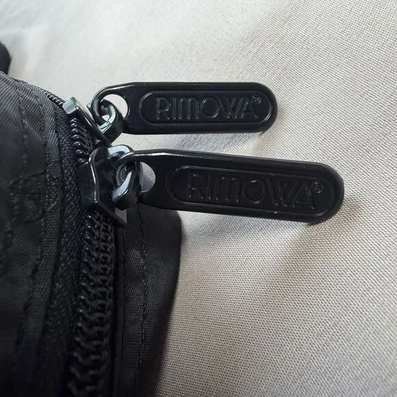 Rimowa Nylon Laptop Soft Case Briefcase Document Bag Black Approx 12x15x3 Travel - Picture 5 of 13